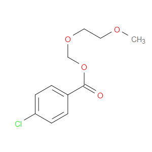 Benzoic acid, 4-chloro-, (2-methoxyethoxy)methyl ester