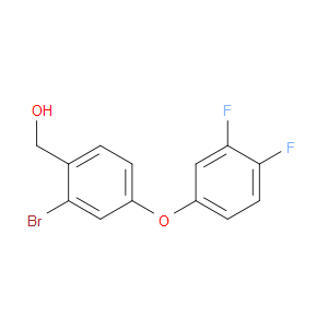 2-Bromo-4-(3,4-difluorophenoxy)benzenemethanol