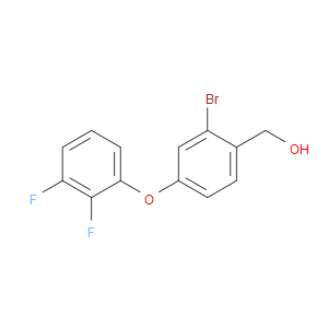 2-Bromo-4-(2,3-difluorophenoxy)benzenemethanol