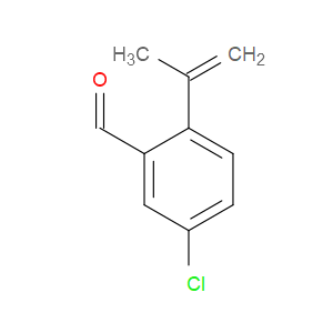 5-Chloro-2-(1-methylethenyl)benzaldehyde