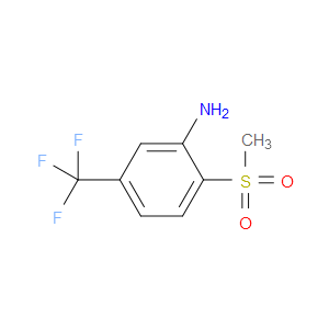 2-(Methylsulfonyl)-5-(trifluoromethyl)benzenamine