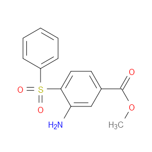 Methyl 3-amino-4-(phenylsulfonyl)benzoate