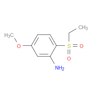 2-(Ethylsulfonyl)-5-methoxybenzenamine