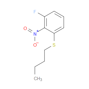 butyl(3-fluoro-2-nitrophenyl)sulfane