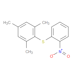 mesityl(2-nitrophenyl)sulfane