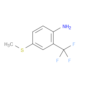 4-(Methylthio)-2-(trifluoromethyl)benzenamine