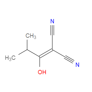 2-(1-Hydroxy-2-methylpropylidene)propanedinitrile