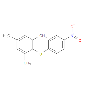 mesityl(4-nitrophenyl)sulfane