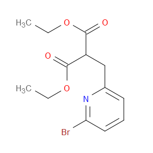 diethyl 2-((6-bromopyridin-2-yl)methyl)malonate