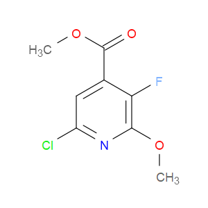 methyl 6-chloro-3-fluoro-2-methoxyisonicotinate