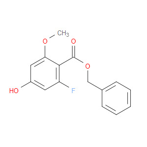 benzyl 2-fluoro-4-hydroxy-6-methoxybenzoate