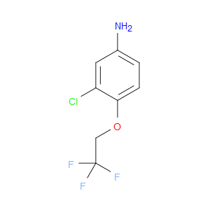 3-Chloro-4-(2,2,2-trifluoroethoxy)benzenamine