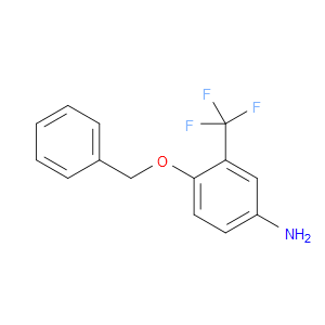 4-(Phenylmethoxy)-3-(trifluoromethyl)benzenamine