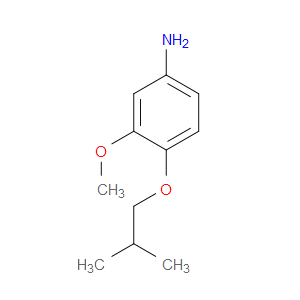 3-Methoxy-4-(2-methylpropoxy)benzenamine