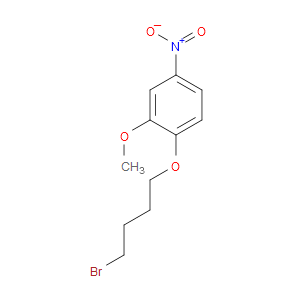 1-(4-bromobutoxy)-2-methoxy-4-nitrobenzene
