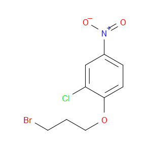1-(3-bromopropoxy)-2-chloro-4-nitrobenzene
