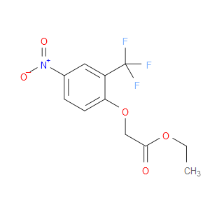 ethyl 2-(4-nitro-2-(trifluoromethyl)phenoxy)acetate