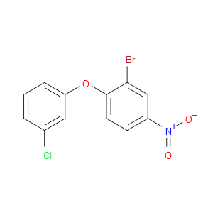 2-bromo-1-(3-chlorophenoxy)-4-nitrobenzene