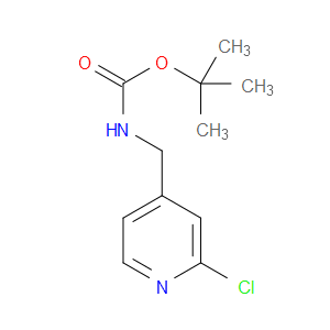 tert-butyl ((2-chloropyridin-4-yl)methyl)carbamate