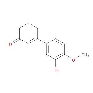 3-(3-Bromo-4-methoxyphenyl)-2-cyclohexen-1-one