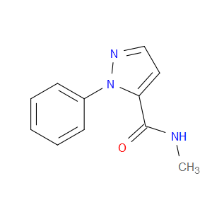 N-methyl-1-phenyl-1H-pyrazole-5-carboxamide