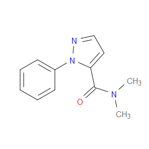 N,N-dimethyl-1-phenyl-1H-pyrazole-5-carboxamide