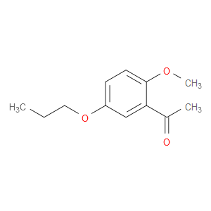 1-(2-methoxy-5-propoxyphenyl)ethanone