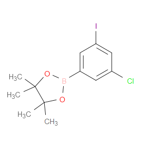 2-(3-chloro-5-iodophenyl)-4,4,5,5-tetramethyl-1,3,2-dioxaborolane