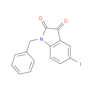 1-benzyl-5-iodoindoline-2,3-dione