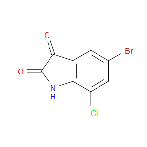 5-bromo-7-chloroindoline-2,3-dione