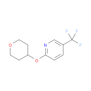 2-((tetrahydro-2H-pyran-4-yl)oxy)-5-(trifluoromethyl)pyridine