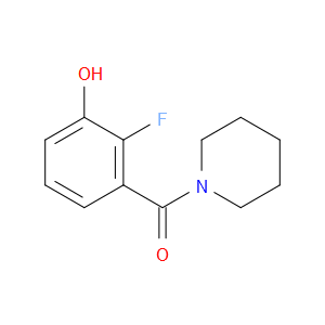 (2-fluoro-3-hydroxyphenyl)(piperidin-1-yl)methanone