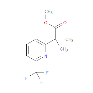 Methyl α,α-dimethyl-6-(trifluoromethyl)-2-pyridineacetate