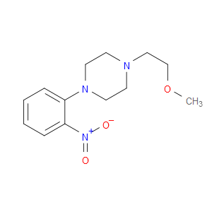 1-(2-methoxyethyl)-4-(2-nitrophenyl)piperazine