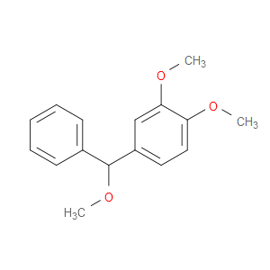 Benzene, 1,2-dimethoxy-4-(methoxyphenylmethyl)-