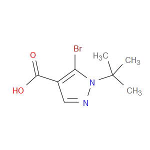 5-bromo-1-(tert-butyl)-1H-pyrazole-4-carboxylic acid