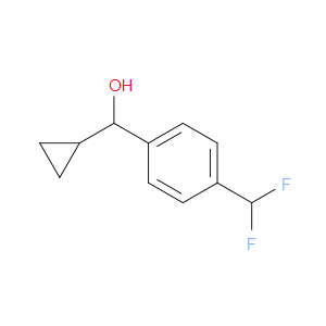 cyclopropyl(4-(difluoromethyl)phenyl)methanol