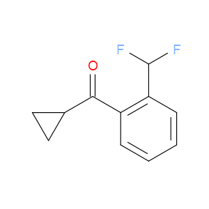 cyclopropyl(2-(difluoromethyl)phenyl)methanone