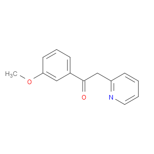 Ethanone, 1-(3-methoxyphenyl)-2-(2-pyridinyl)-
