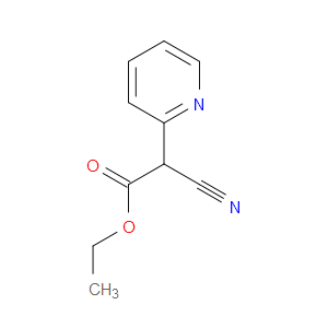 2-Pyridineacetic acid, α-cyano-, ethyl ester