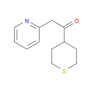 2-(2-Pyridinyl)-1-(tetrahydro-2H-thiopyran-4-yl)ethanone