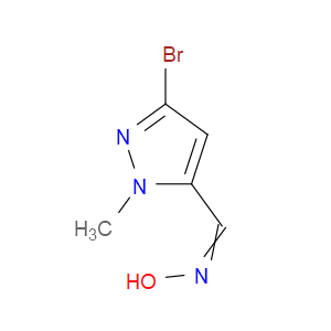 3-Bromo-1-methyl-1H-pyrazole-5-carboxaldehyde oxime