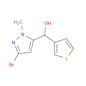 3-Bromo-1-methyl-α-3-thienyl-1H-pyrazole-5-methanol