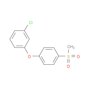 1-chloro-3-(4-(methylsulfonyl)phenoxy)benzene