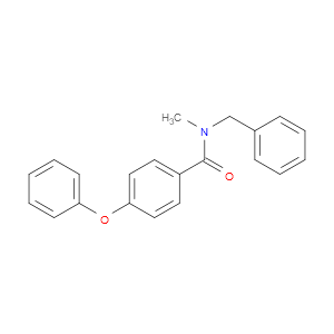 N-Methyl-4-phenoxy-N-(phenylmethyl)benzamide