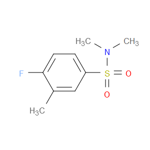 4-Fluoro-N,N,3-trimethylbenzenesulfonamide