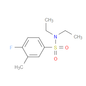 N,N-Diethyl-4-fluoro-3-methylbenzenesulfonamide
