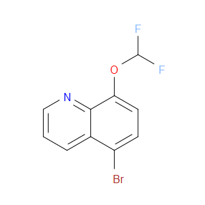 5-bromo-8-(difluoromethoxy)quinoline