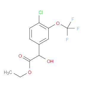 ethyl 2-(4-chloro-3-(trifluoromethoxy)phenyl)-2-hydroxyacetate