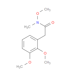 N,2,3-Trimethoxy-N-methylbenzeneacetamide